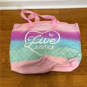 Justice Multicolor Tote Bag